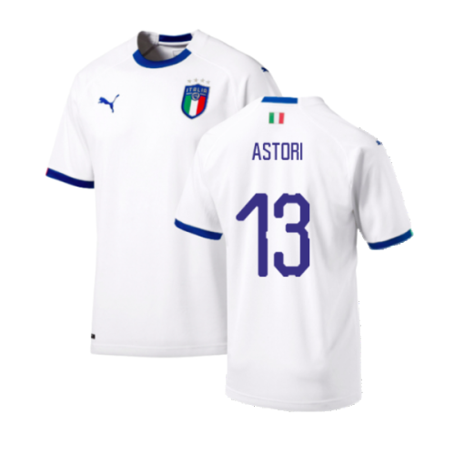 2018-2019 Italy Away Shirt (Astori 13)