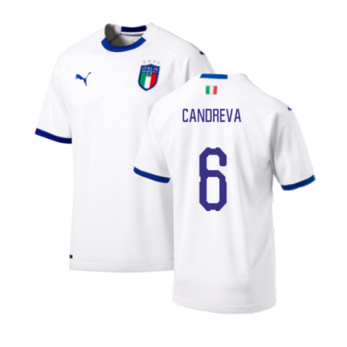 2018-2019 Italy Away Shirt (Candreva 6)