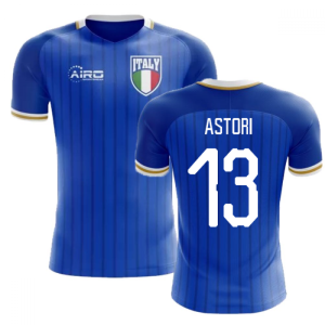 2024-2025 Italy Home Concept Football Shirt (Astori 13)