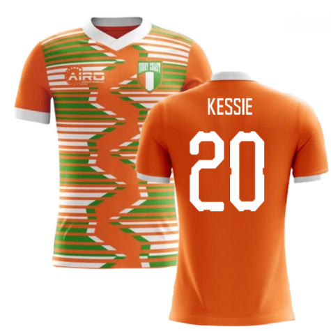 2025-2026 Ivory Coast Home Concept Football Shirt (Kessie 20)
