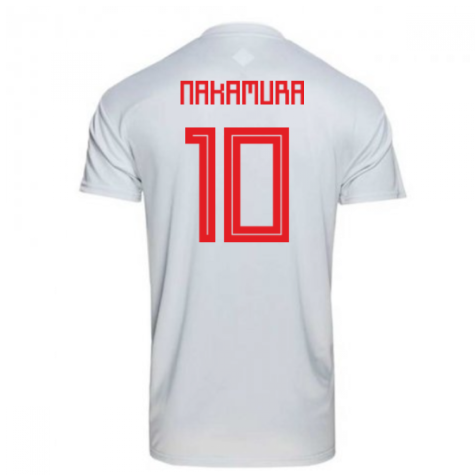 2018-2019 Japan Away Adidas Football Shirt (Nakamura 10)