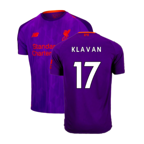 2018-2019 Liverpool Away Shirt (Kids) (Klavan 17)