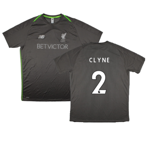 2018-2019 Liverpool Elite Training Jersey (Grey) (Clyne 2)