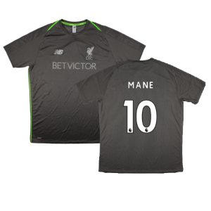 2018-2019 Liverpool Elite Training Jersey (Grey) (Mane 10)