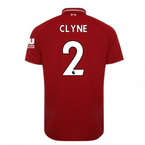 2018-2019 Liverpool Home Football Shirt (Clyne 2)