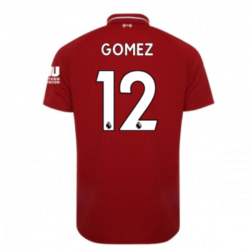 2018-2019 Liverpool Home Football Shirt (Gomez 12)