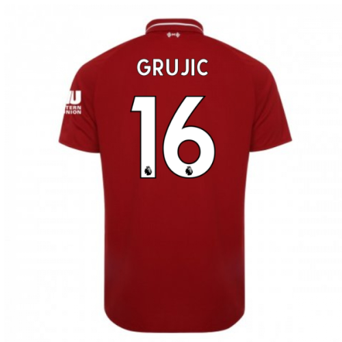 2018-2019 Liverpool Home Football Shirt (Grujic 16)