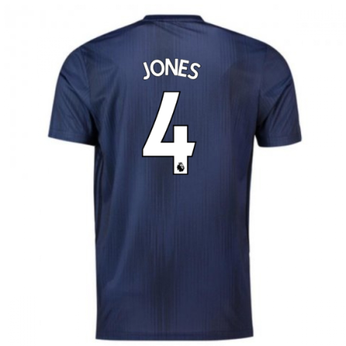 2018-2019 Man Utd Adidas Third Football Shirt (Jones 4)