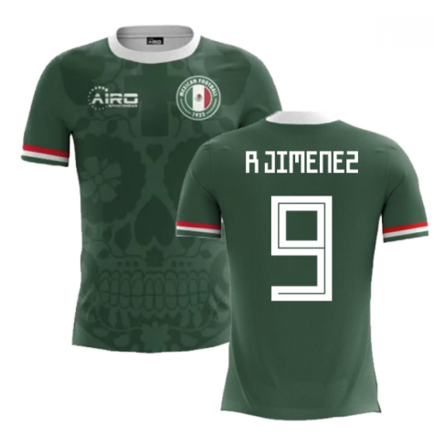 2024-2025 Mexico Home Concept Football Shirt (R Jimenez 9)
