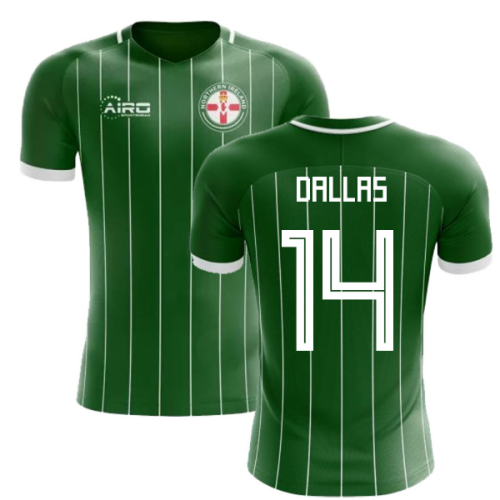 2024-2025 Northern Ireland Home Concept Football Shirt (Dallas 14)