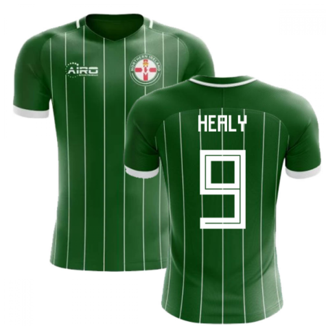 2024-2025 Northern Ireland Home Concept Football Shirt (Healy 9)