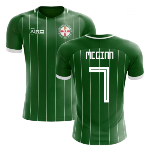 2024-2025 Northern Ireland Home Concept Football Shirt (McGinn 7)