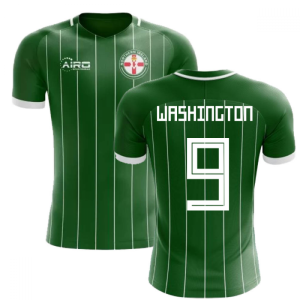 2025-2026 Northern Ireland Home Concept Football Shirt (Washington 9) 2025-2026 Northern Ireland Home Concept Football Shirt (Washington 9)
