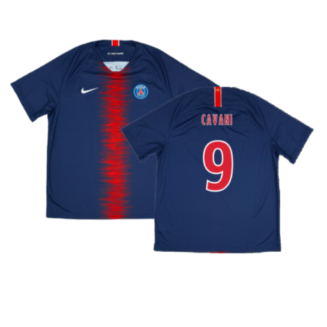 2018-2019 PSG Home Shirt (no sponsor) (Cavani 9)