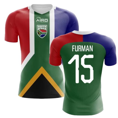 2018-2019 South Africa Home Concept Football Shirt (FURMAN 15)