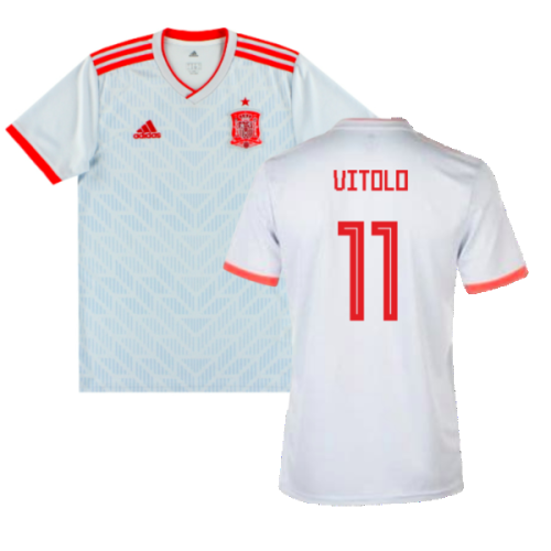 2018-2019 Spain Away Shirt (Vitolo 11)