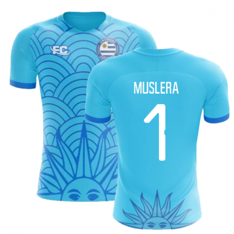 2018-2019 Uruguay Fans Culture Concept Home Shirt (Muslera 1) - Baby