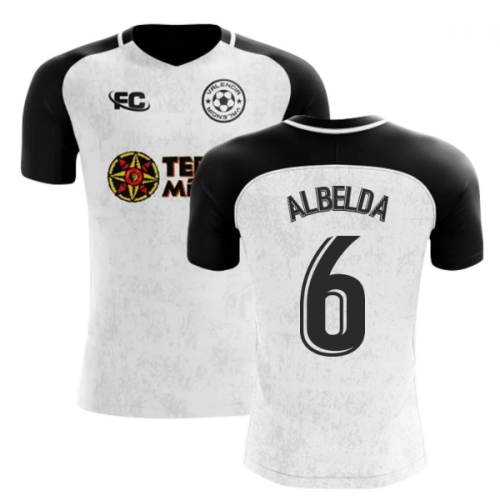 2018-2019 Valencia Fans Culture Home Concept Shirt (ALBELDA 6) - Womens