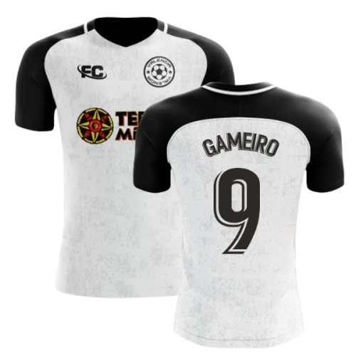 2018-2019 Valencia Fans Culture Home Concept Shirt (Gameiro 9) - Womens