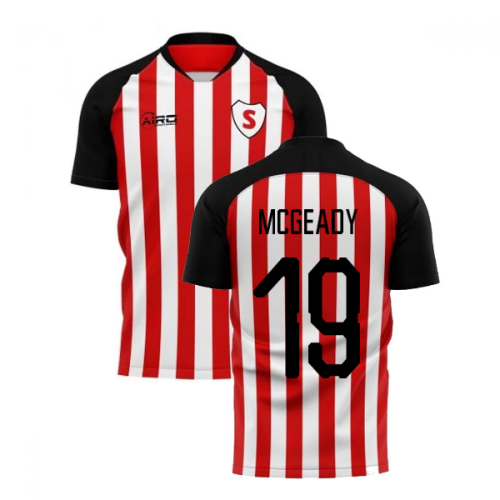 2024-2025 Sunderland Home Concept Football Shirt (McGeady 19)