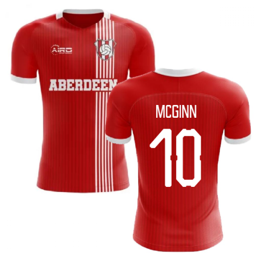 2024-2025 Aberdeen Home Concept Football Shirt (McGinn 10)