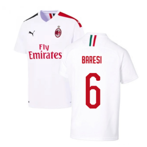 2019-2020 AC Milan Away Shirt (BARESI 6)