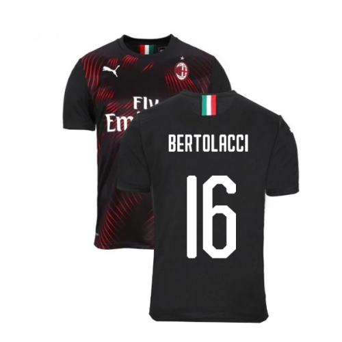 2019-2020 AC Milan Puma Third Football Shirt (BERTOLACCI 16)