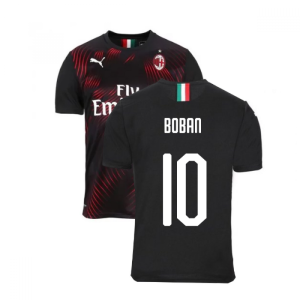 2019-2020 AC Milan Puma Third Football Shirt (BOBAN 10)