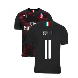 2019-2020 AC Milan Puma Third Football Shirt (BORINI 11)