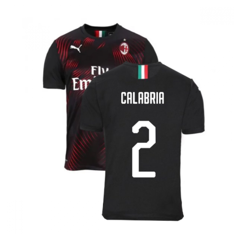 2019-2020 AC Milan Puma Third Football Shirt (CALABRIA 2)