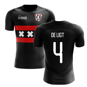 2024-2025 Ajax Away Concept Football Shirt (DE LIGT 4)