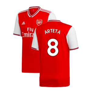 2019-2020 Arsenal Home Shirt (Arteta 8) 2019-2020 Arsenal Home Shirt (Arteta 8)