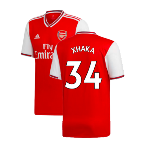 2019-2020 Arsenal Home Shirt (XHAKA 34)