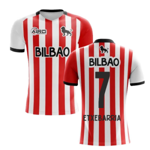 2020-2021 Athletic Bilbao Home Concept Football Shirt (ETXEBARRIA 7) - Kids