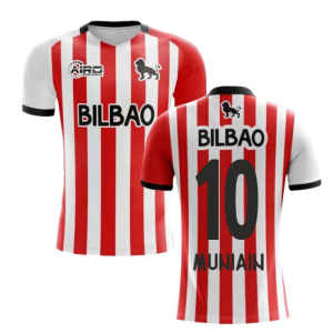 2020-2021 Athletic Bilbao Home Concept Football Shirt (MUNIAIN 10) - Kids