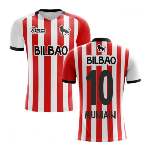 2020-2021 Athletic Bilbao Home Concept Football Shirt (MUNIAIN 10) - Kids