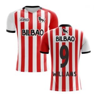 2020-2021 Athletic Bilbao Home Concept Football Shirt (WILLIAMS 9) - Kids