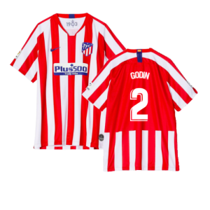 2019-2020 Atletico Madrid Home Shirt (GODIN 2)