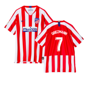 2019-2020 Atletico Madrid Home Shirt (GRIEZMANN 7)