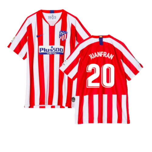 2019-2020 Atletico Madrid Home Shirt (JUANFRAN 20)