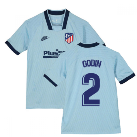 2019-2020 Atletico Madrid Third Nike Shirt (Kids) (GODIN 2)