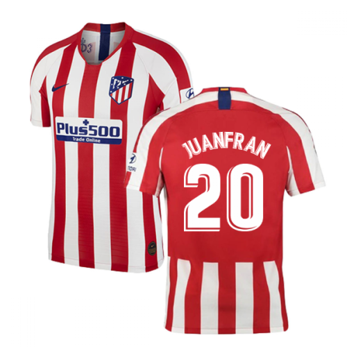 2019-2020 Atletico Madrid Vapor Match Home Shirt (JUANFRAN 20)