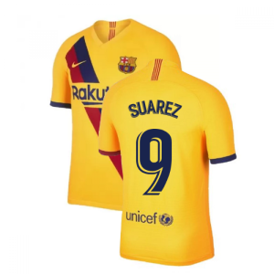 2019-2020 Barcelona Away Nike Football Shirt (SUAREZ 9)