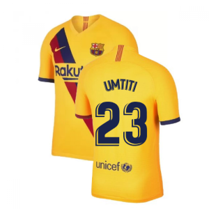 2019-2020 Barcelona Away Nike Football Shirt (UMTITI 23)