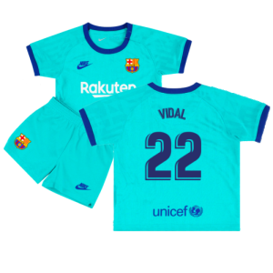 2019-2020 Barcelona Third Kit (Infants) (VIDAL 22)