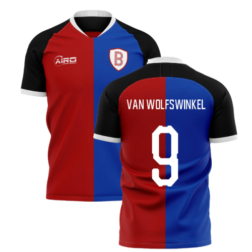 2024-2025 Basel Home Concept Shirt (Van Wolfswinkel 9)