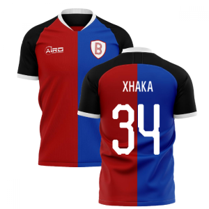 2024-2025 Basel Home Concept Shirt (Xhaka 34)