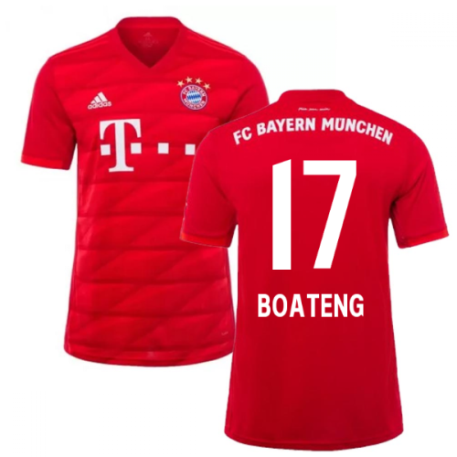 2019-2020 Bayern Munich Adidas Home Football Shirt (BOATENG 17)