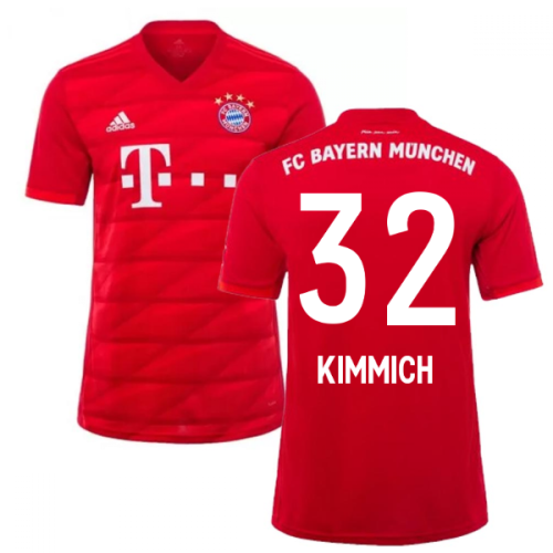 2019-2020 Bayern Munich Adidas Home Football Shirt (KIMMICH 32)