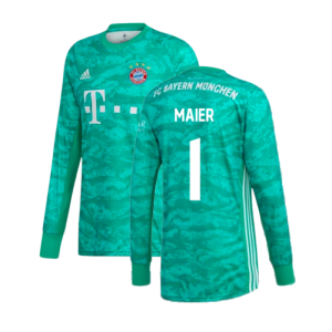 2019-2020 Bayern Munich Home Goalkeeper Shirt (Green) (Maier 1)